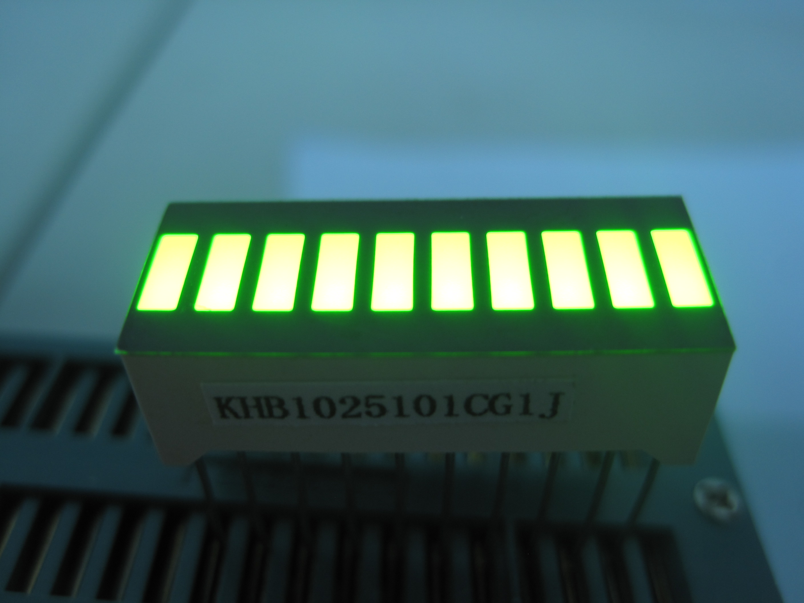 10 segment LED bar graph