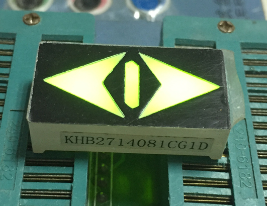 KHB2714081CG1D LED arrow display