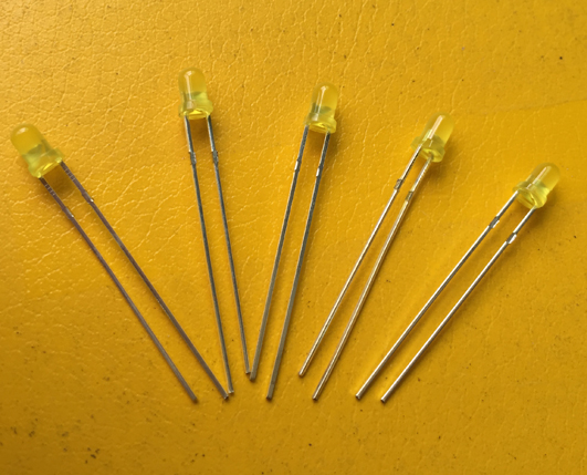 3mm Yellow LED Diode